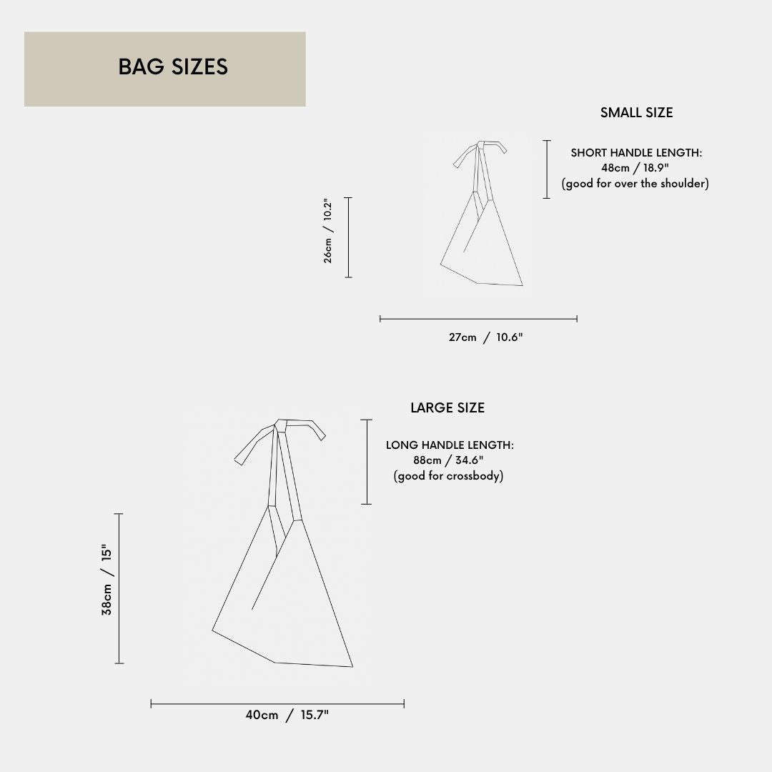 Origami Crossbody Handbag PDF Pattern (2 Sizes)