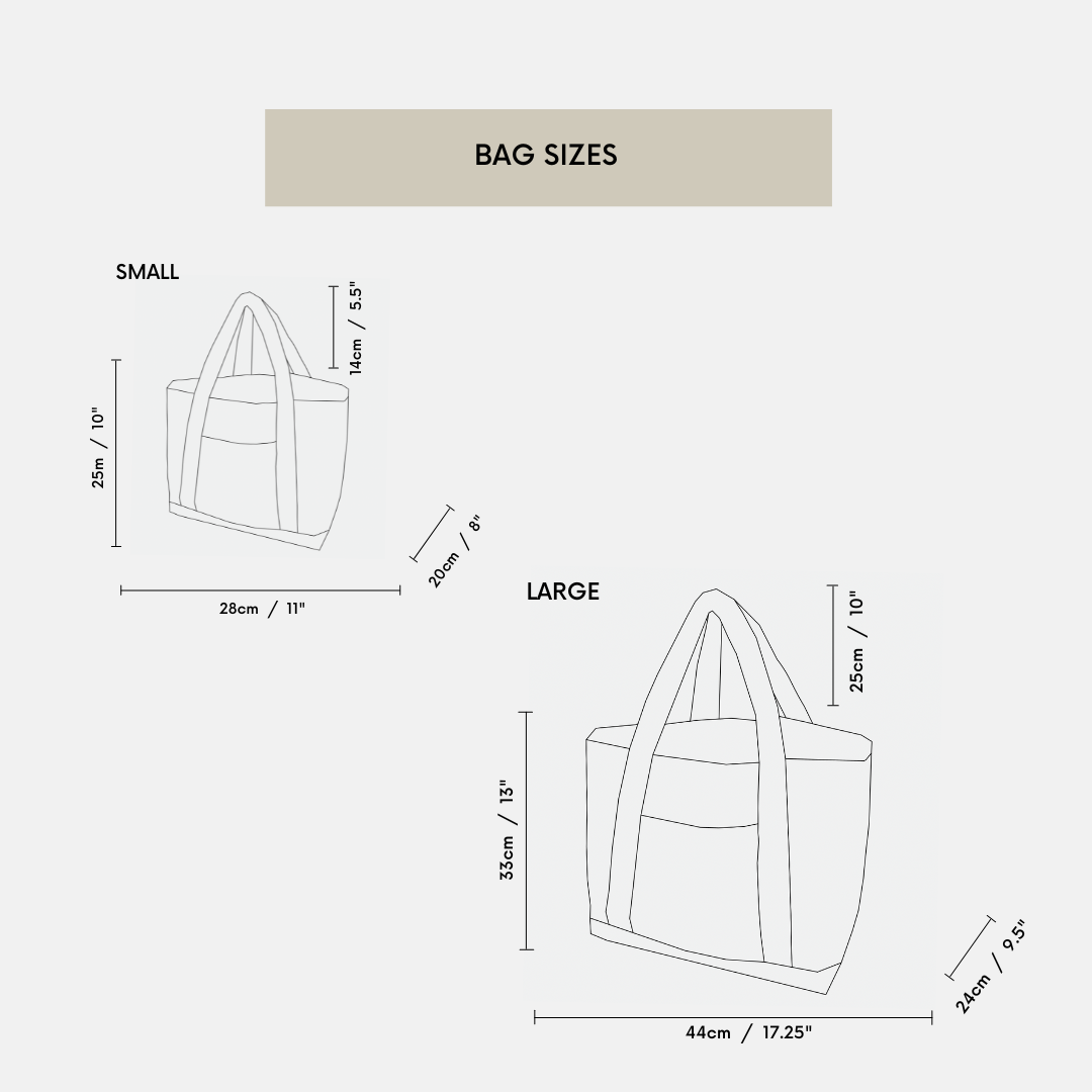 Utility Tote PDF Pattern (2 Sizes)