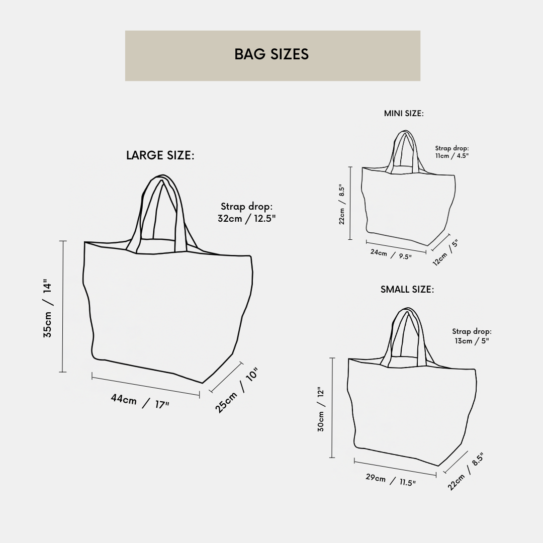 Chunky Handle Tote PDF Pattern (3 Sizes)