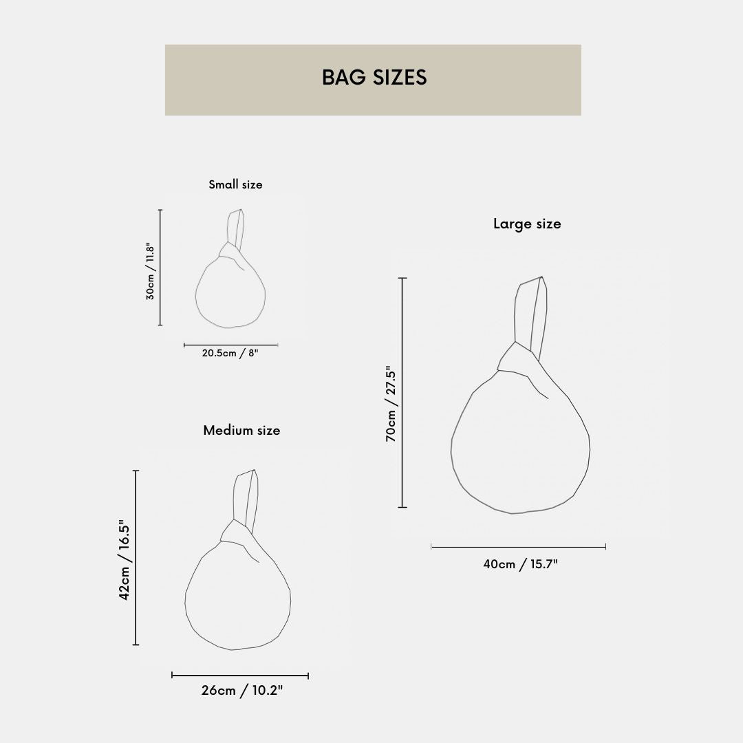 Round Knot Bag PDF Pattern (3 Sizes)