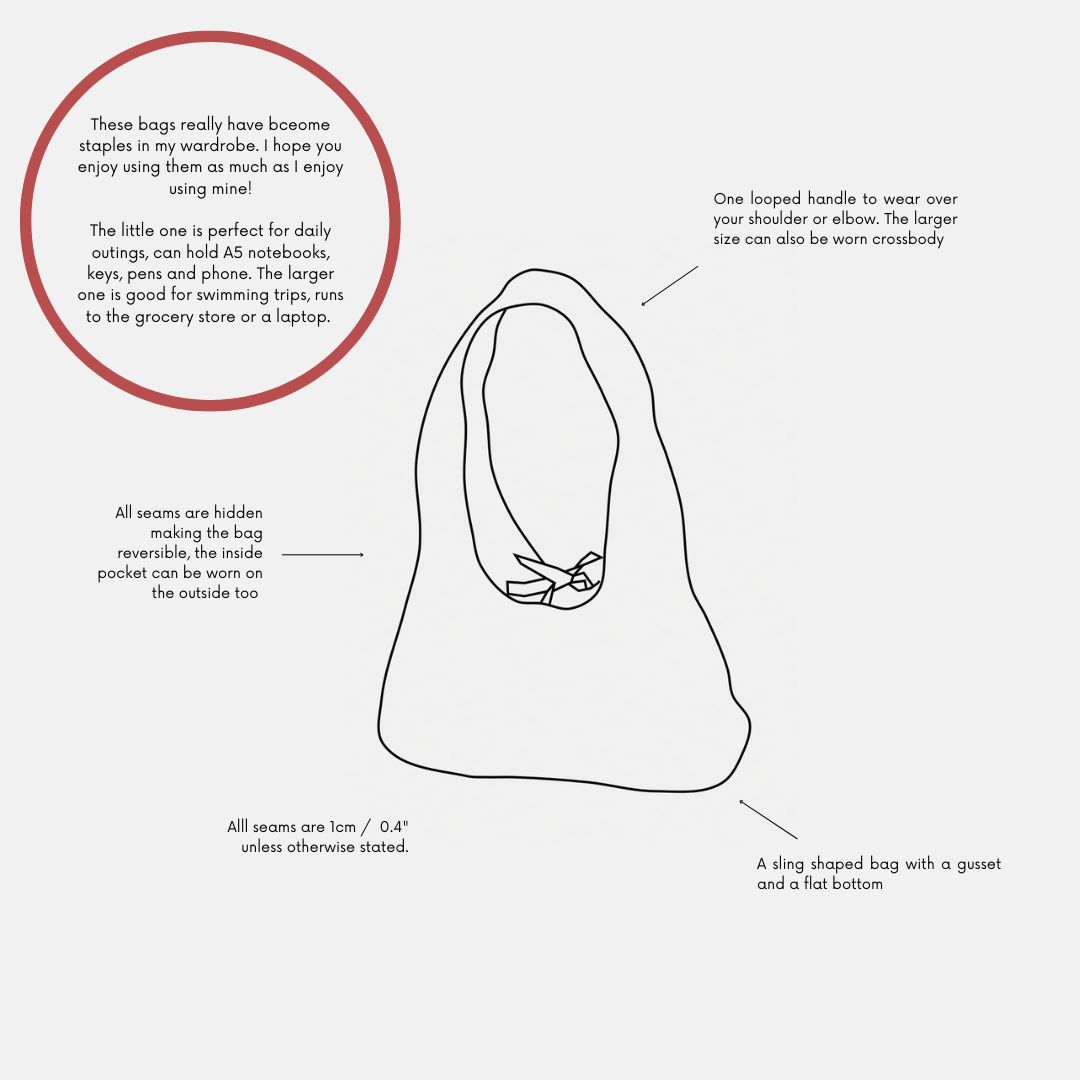 Staple Sling PDF Pattern (2 Sizes)