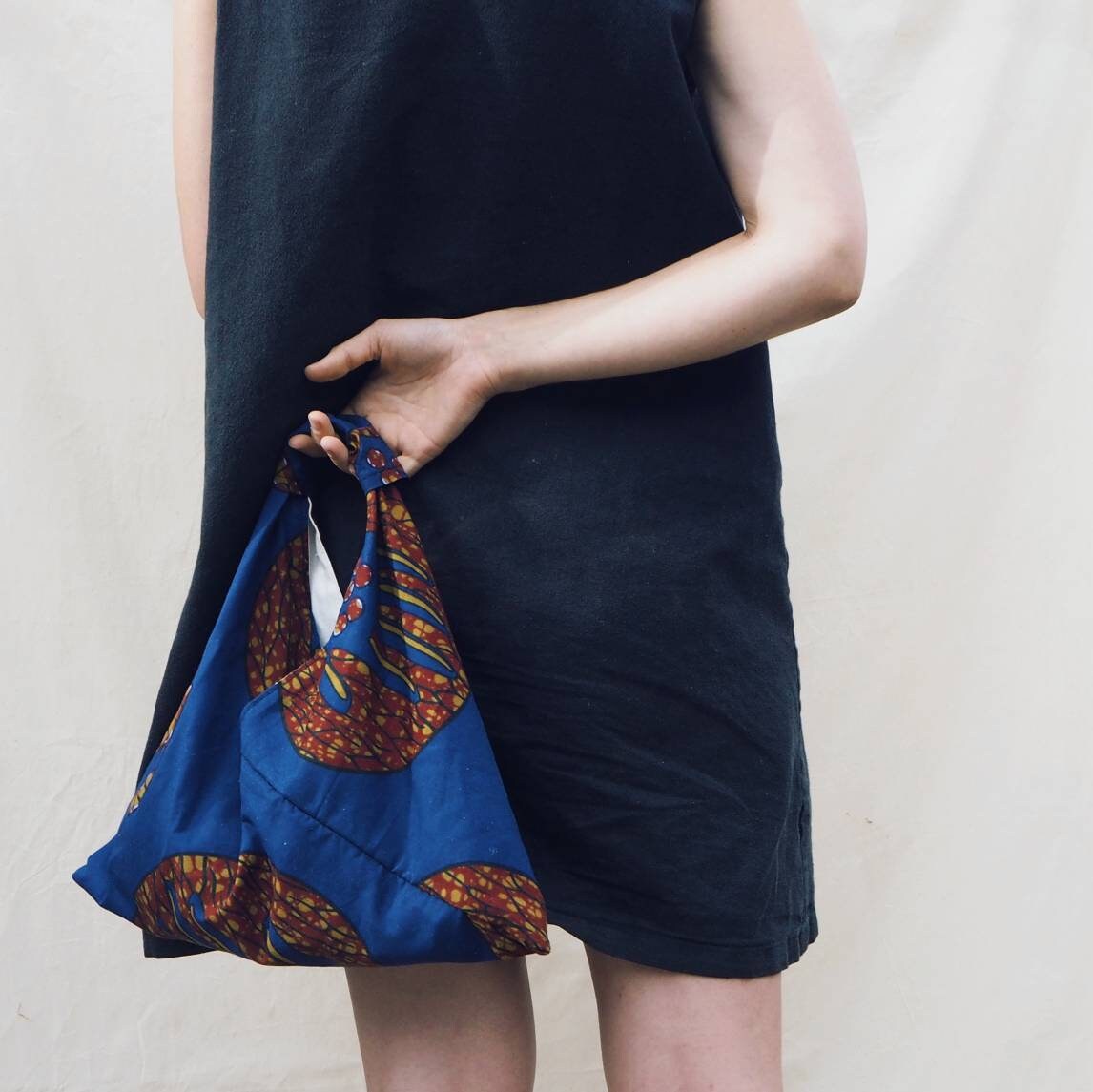 Small and Large Origami Bag PDF Sewing Pattern & Tutorial | Instant Digital Download | Easy Triangle Market Bag | Fun Quick Sewing Project