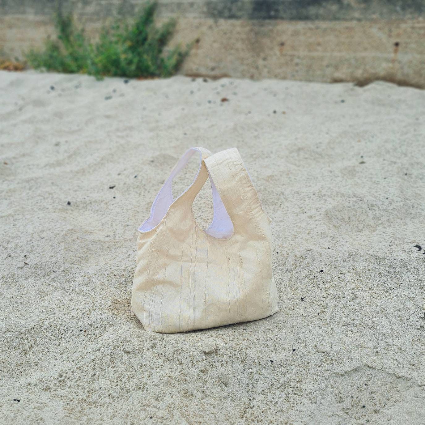 Small and Large Shopper Bag | PDF Sewing Pattern with Tutorial | Instant Digital Download | 2 Sizes | Reusable Eco Cotton Grocery Bag