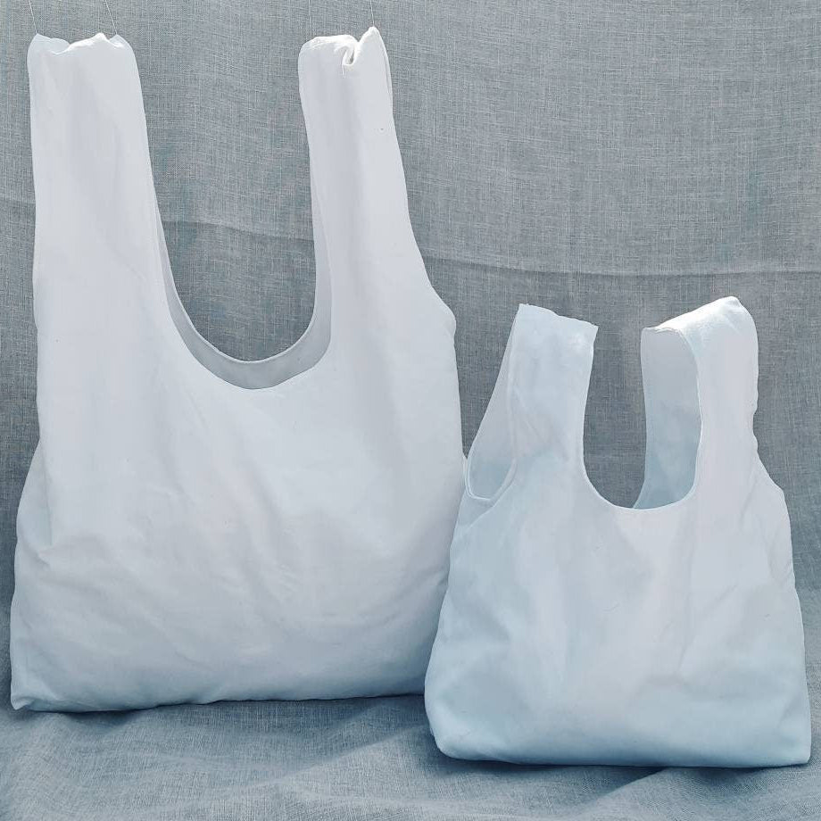 Small and Large Shopper Bag | PDF Sewing Pattern with Tutorial | Instant Digital Download | 2 Sizes | Reusable Eco Cotton Grocery Bag