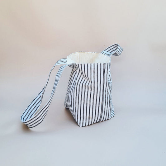 Small & Large Loop Bag | 2 Sizes | Instant Digital Download | Pull Through Closure | Simple Easy Minimal Design | Big Reversible Canvas Bag