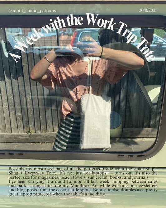 A Week with the Work Trip Tote