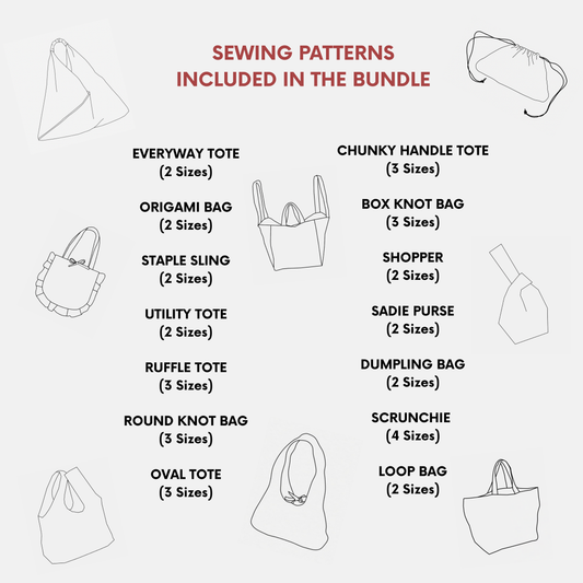 Every Pattern PDF Bundle (save over 40%)