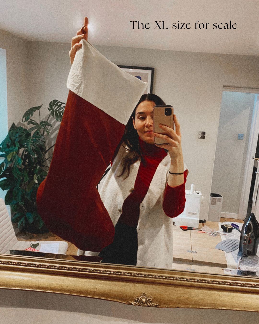 Cuffed Xmas Stocking PDF Pattern (3 Sizes)