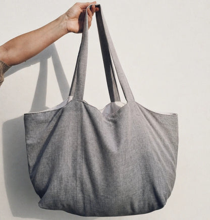 Chunky Handle Tote PDF Pattern (3 Sizes)