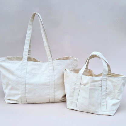 Utility Tote PDF Pattern (2 Sizes)