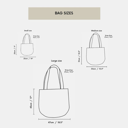 Oval Tote PDF Pattern (3 Sizes)