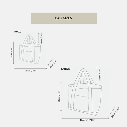 Utility Tote PDF Pattern (2 Sizes)