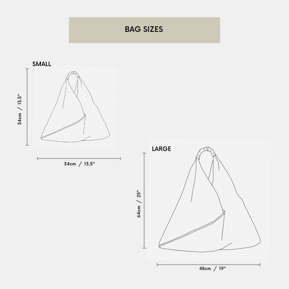 Origami Bag PDF Pattern (2 Sizes)