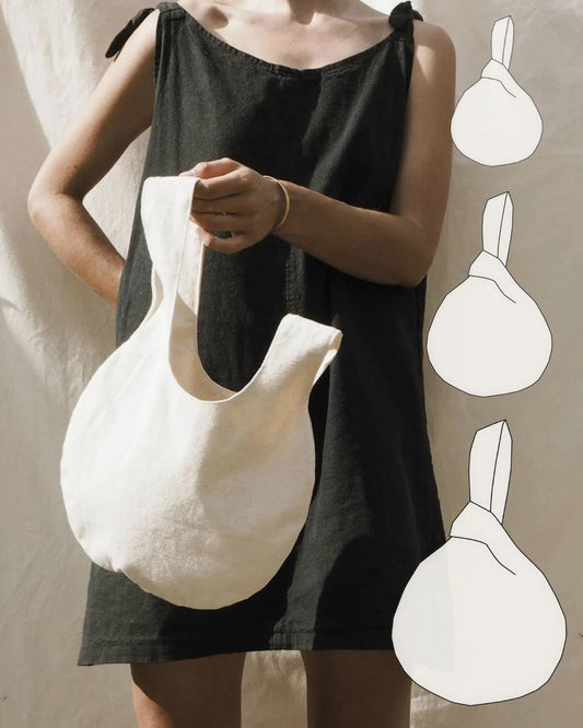 Round Knot Bag PDF Pattern (3 Sizes)