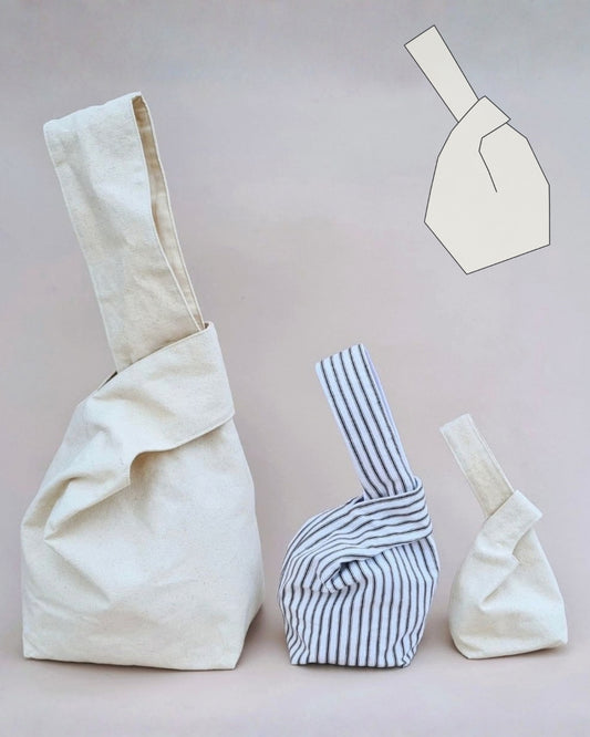 Box Knot Bag PDF Pattern (3 Sizes)