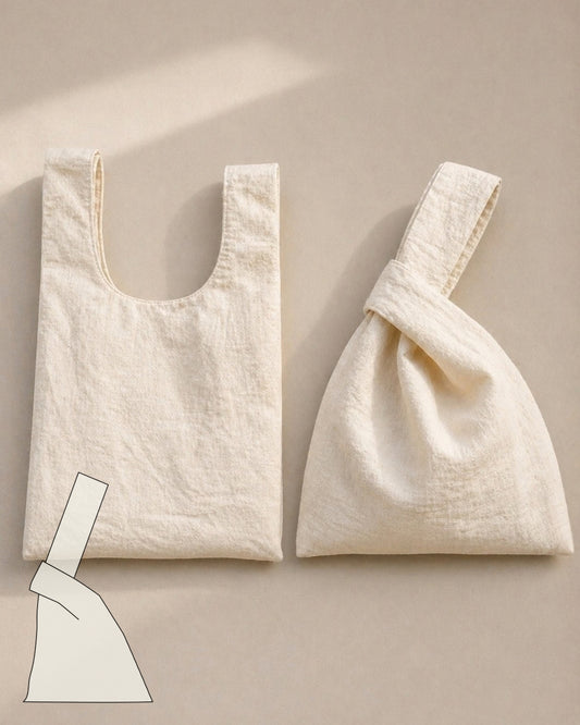 Square Knot Bag PDF Pattern (3 Sizes)