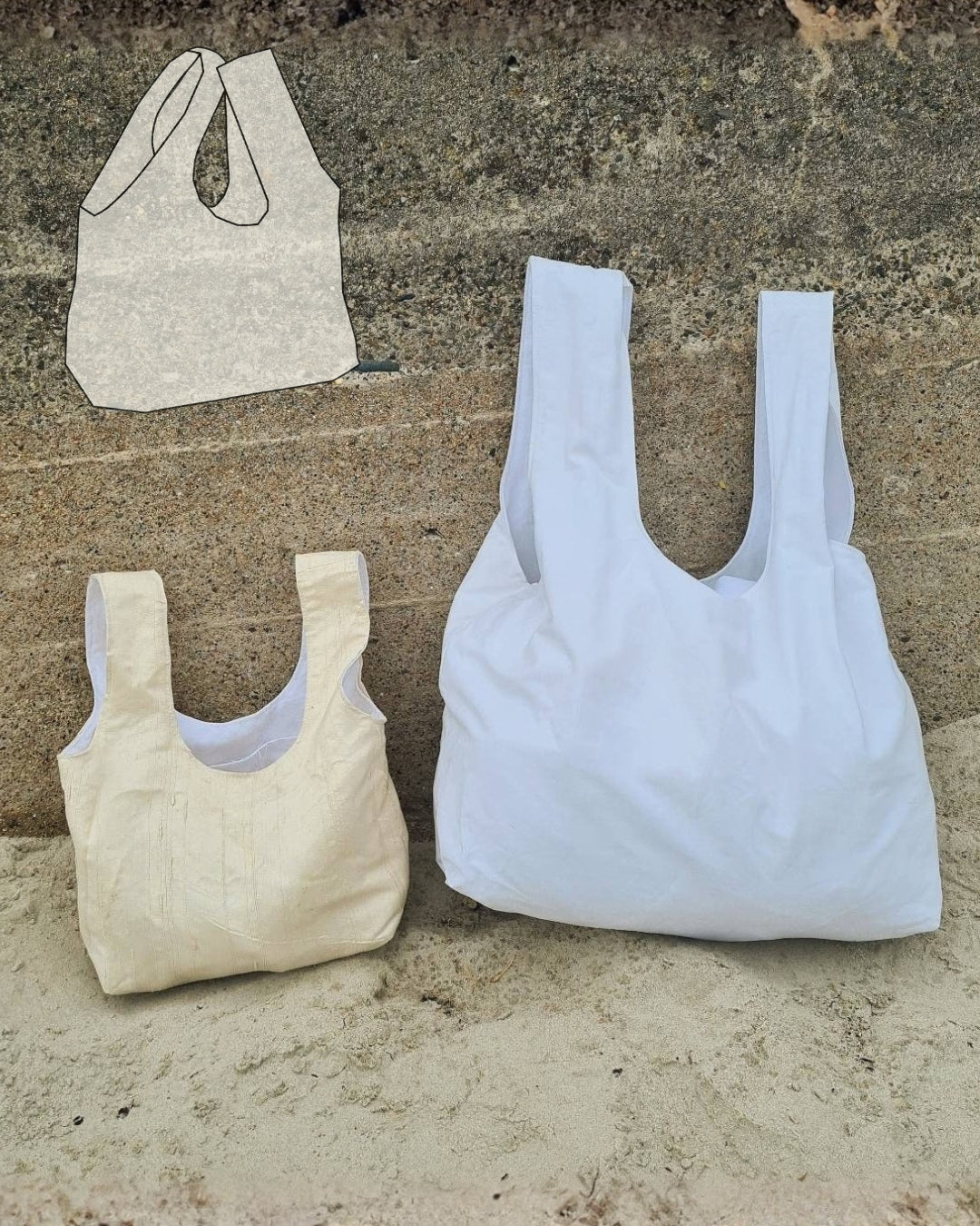 Shopper Bag PDF Pattern (2 Sizes)